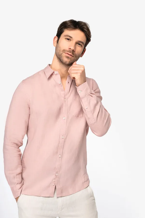 Men's linen shirt