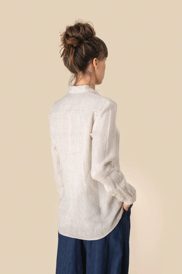 Leinen-Bluse für Damen