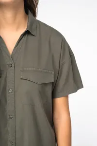 Eco-friendly Ladies' oversized lyocell shirt