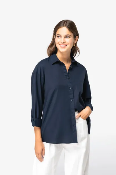 Eco-friendly ladies’ lyocell shirt