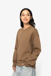 Umweltfreundliches Oversize Unisex-Sweatshirt mit Rundhalsausschnitt