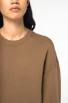 Umweltfreundliches Oversize Unisex-Sweatshirt mit Rundhalsausschnitt