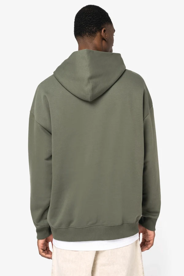 Umweltfreundliches Oversize Unisex-Kapuzensweatshirt