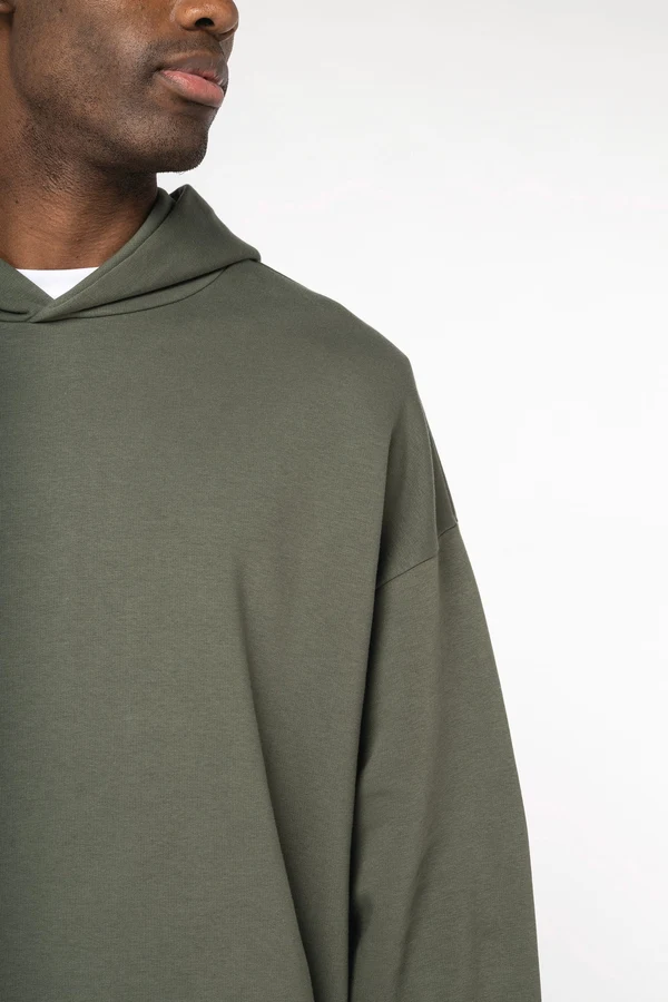 Umweltfreundliches Oversize Unisex-Kapuzensweatshirt