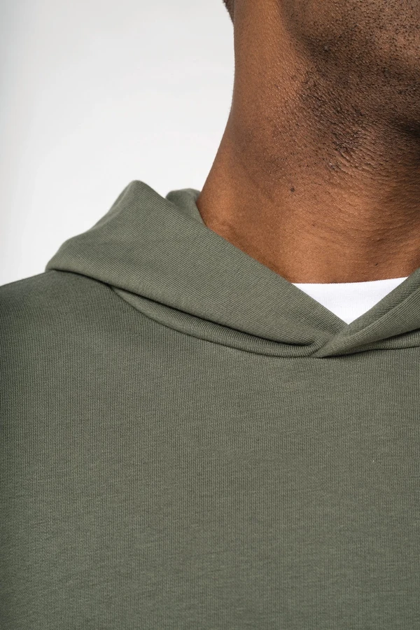 Umweltfreundliches Oversize Unisex-Kapuzensweatshirt