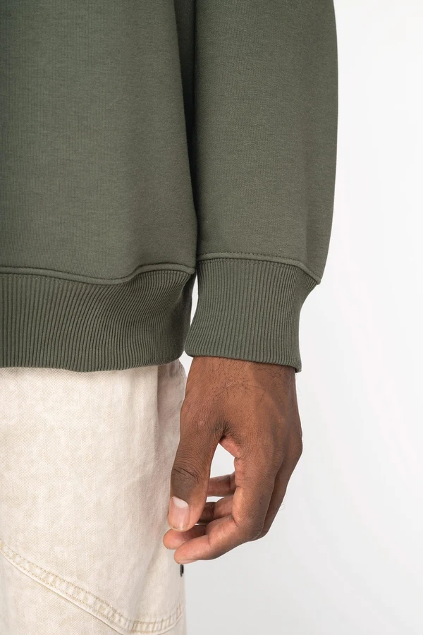 Umweltfreundliches Oversize Unisex-Kapuzensweatshirt