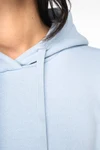 Umweltfreundliches Kapuzensweatshirtkleid für Damen