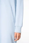 Umweltfreundliches Kapuzensweatshirtkleid für Damen