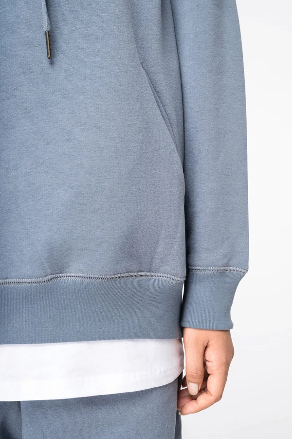 Umweltfreundliches Damen Kapuzensweatshirt Raglan