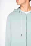 Umweltfreundliches Unisex-Kapuzensweatshirt aus French Terry mit Reißverschluss