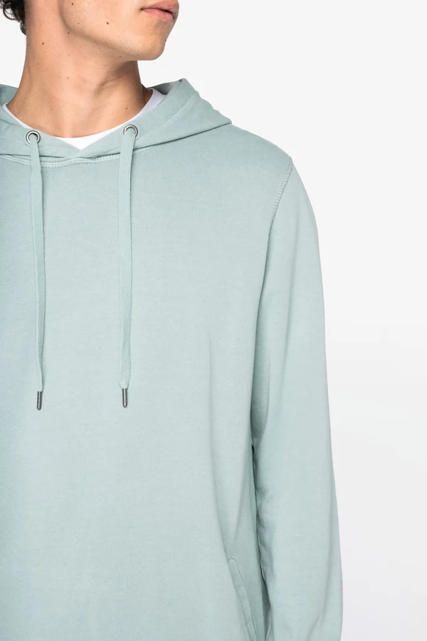 Umweltfreundliches Unisex-Kapuzensweatshirt aus French Terry