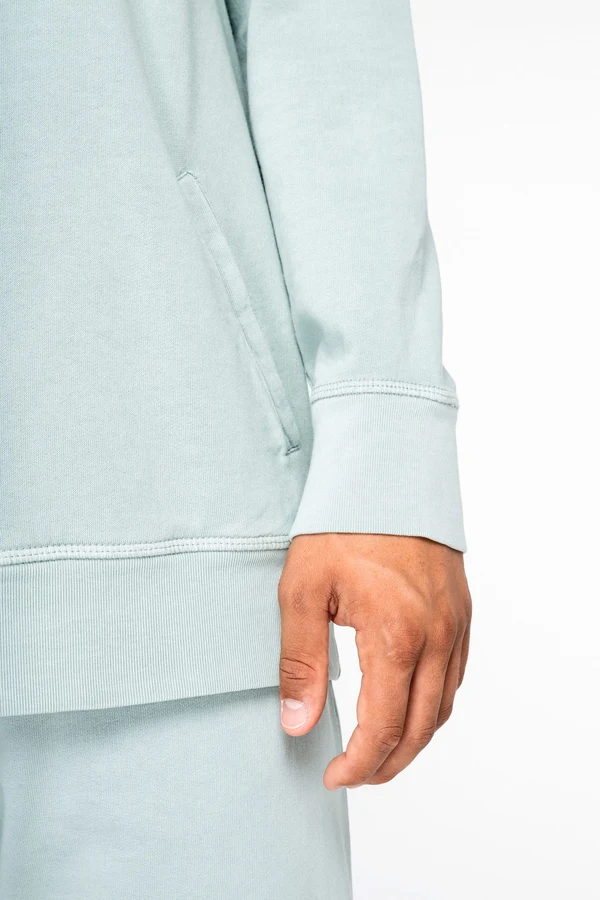 Umweltfreundliches Unisex-Kapuzensweatshirt aus French Terry