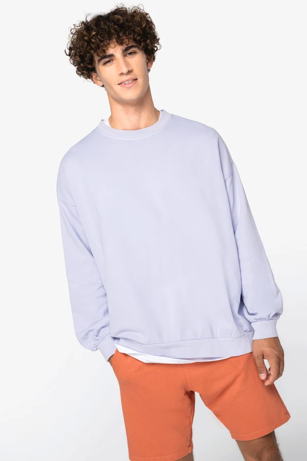 Umweltfreundliches Unisex Oversize Sweatshirt aus French Terry