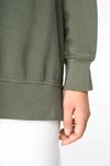 Umweltfreundliches Unisex Sweatshirt mit Rundhalsausschnitt aus French Terry