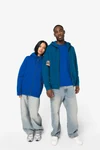 Umweltfreundliches Unisex Kapuzensweatshirt mit Reißverschluss