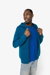 Umweltfreundliches Unisex Kapuzensweatshirt mit Reißverschluss