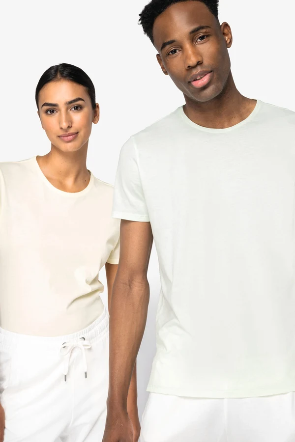 Umweltfreundliches ausgewaschenes Unisex-T-Shirt