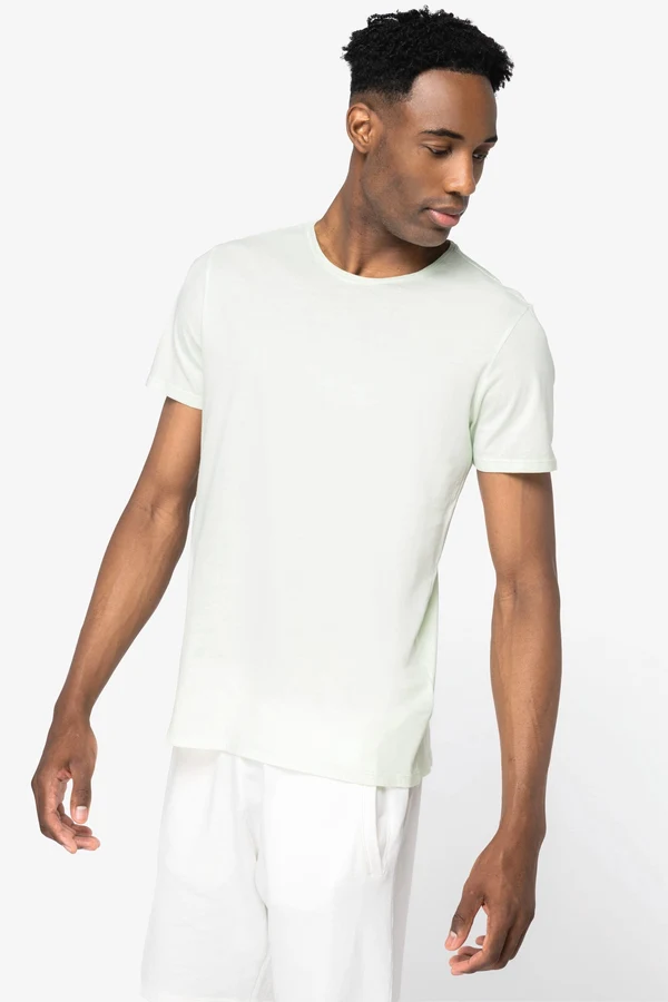 Umweltfreundliches ausgewaschenes Unisex-T-Shirt