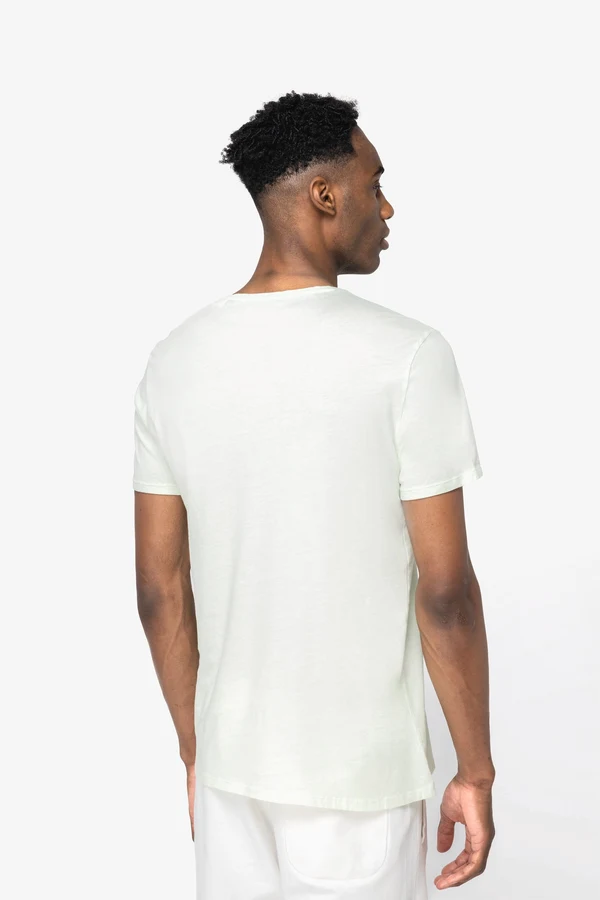 Umweltfreundliches ausgewaschenes Unisex-T-Shirt