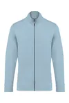 Herrenjacke mit hochgeschlossenem Kragen aquamarine