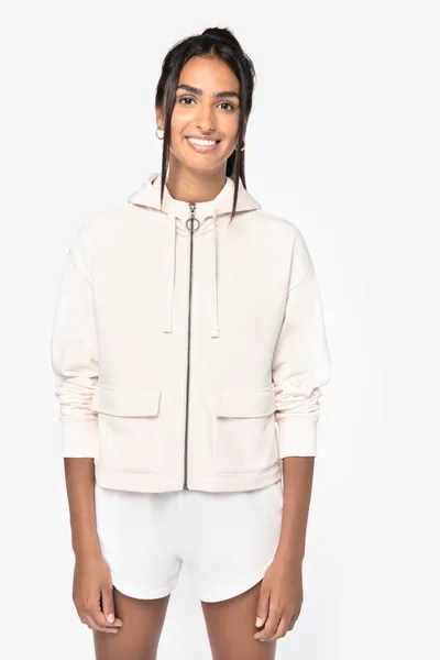 Damen-Sweatshirt mit Reissverschluss