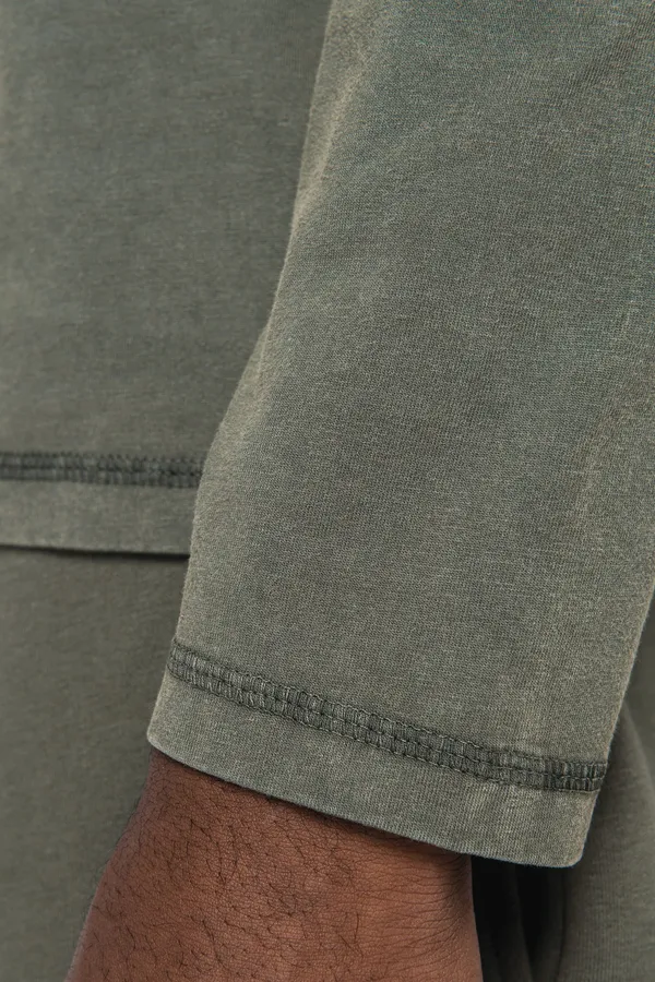 Raglan-T-Shirt mit langen Ärmeln für Herren