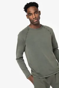 Raglan-T-Shirt mit langen Ärmeln für Herren