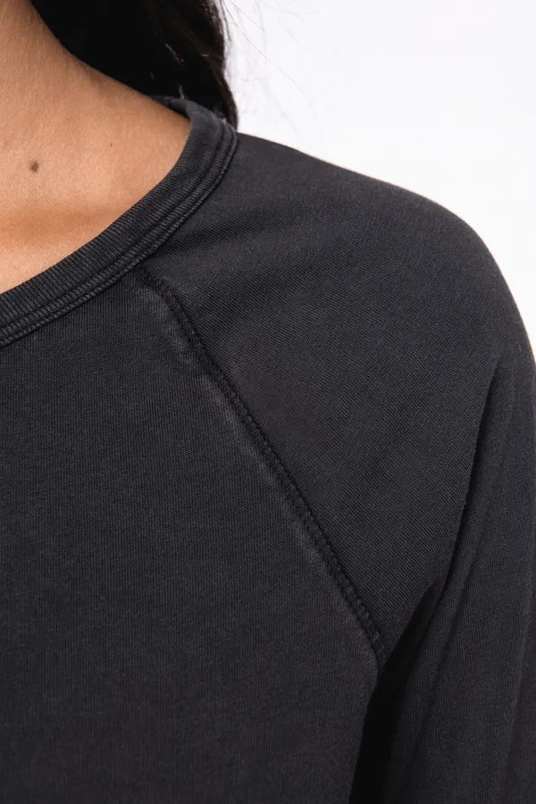 Raglan-T-Shirt mit langen Ärmeln für Damen