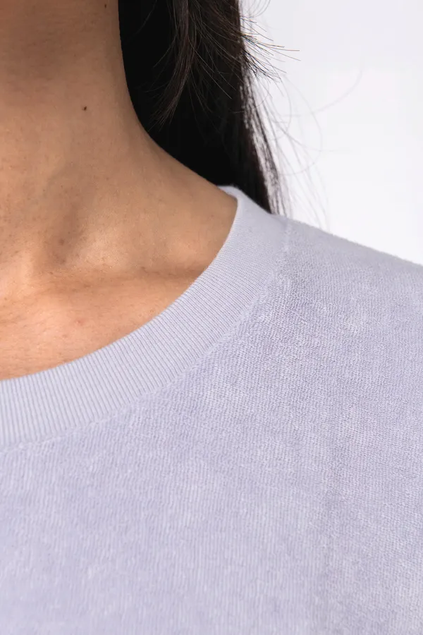 Terry Towel Oversize-Sweatshirt für Damen