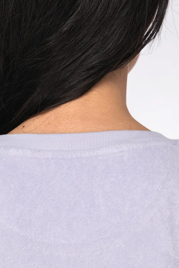 Terry Towel Oversize-Sweatshirt für Damen