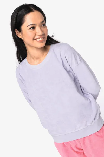 Terry Towel Oversize-Sweatshirt für Damen