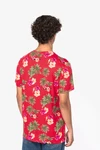 Umweltfreundliches Herren T-Shirt Tropen-Druck