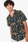Herrenhemd mit Hawaii Motiven