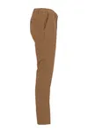 Chino-Herrenhose Washed Dark Camel