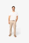 Eco-friendly men's linen and organic cotton trousers