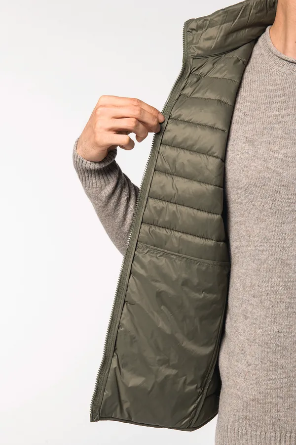 Recycelter leichter Herren-Bodywarmer