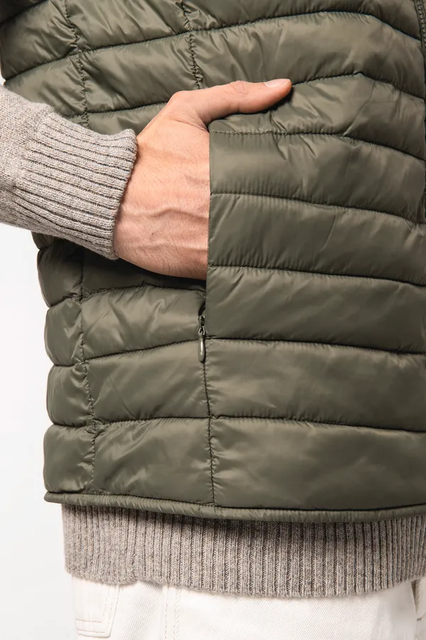 Recycelter leichter Herren-Bodywarmer