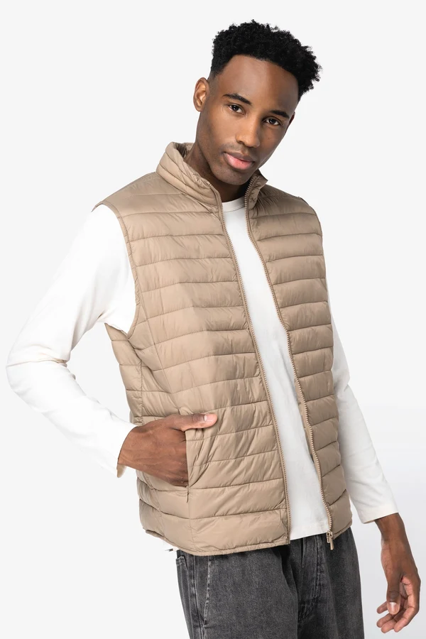 Leichter umweltfreundlicher Bodywarmer für Herren