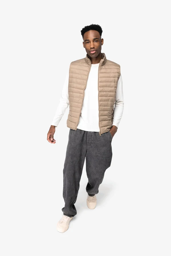 Leichter umweltfreundlicher Bodywarmer für Herren