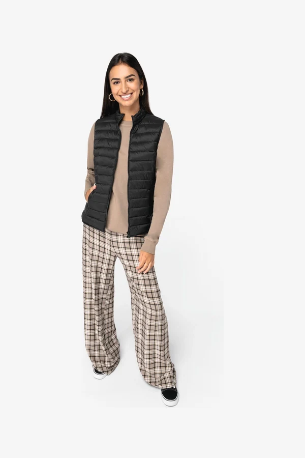Leichter umweltfreundlicher Bodywarmer für Damen
