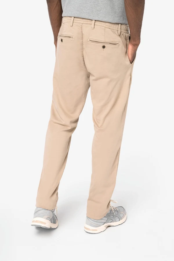 Umweltfreundliche Herren Chinohose aus French Terry