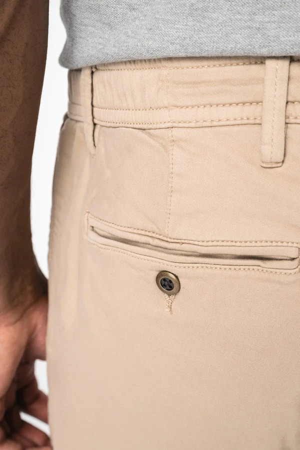 Umweltfreundliche Herren Chinohose aus French Terry