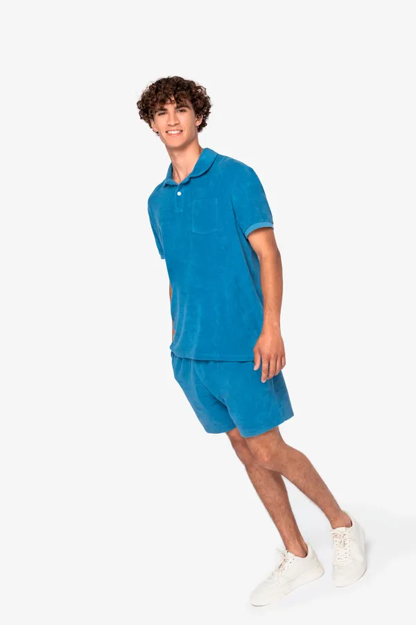 Eco-friendly men's Terry Towel shorts
