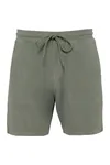 Umweltfreundliche Herrenshorts aus Frottee Almond Green