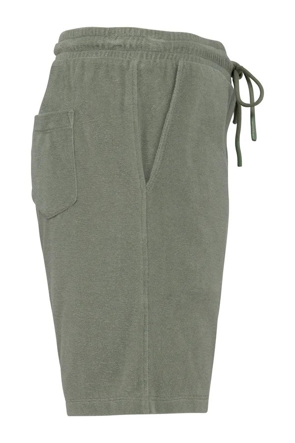 Umweltfreundliche Herrenshorts aus Frottee Almond Green