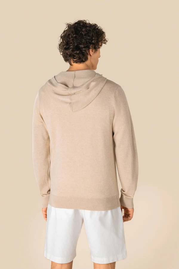 Umweltfreundlicher Herrenkapuzenpullover aus Lyocell