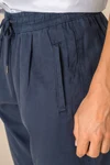 Umweltfreundliche ausgewaschene Damenhose aus Lyocell
