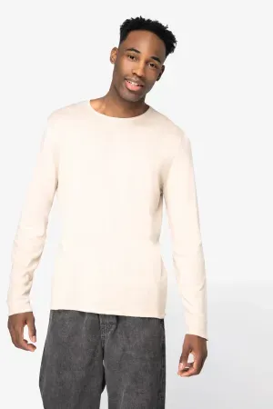 Eco-friendly men’s lyocell crew neck jumper