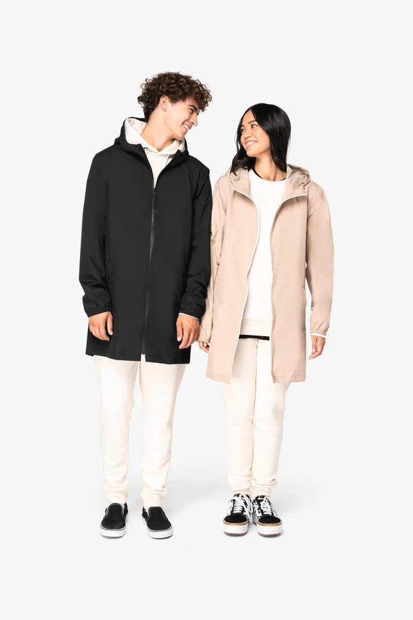 Umweltfreundliche wasserdichte Unisex-Jacke