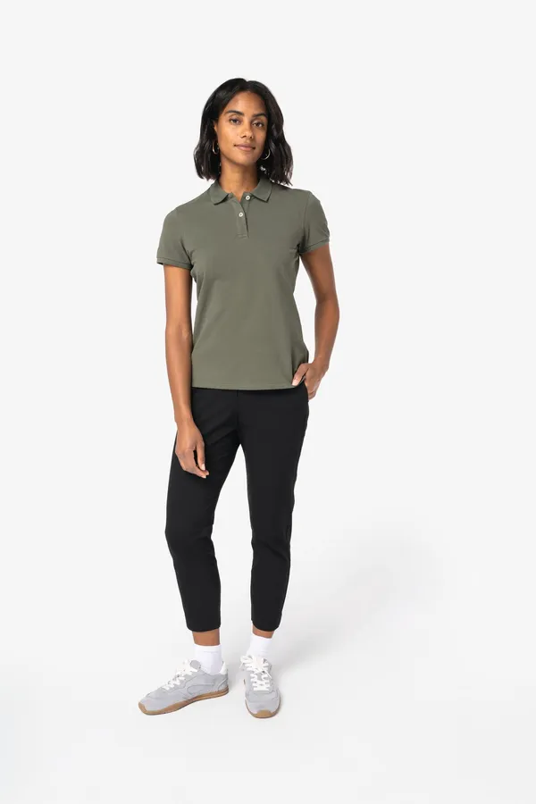 Eco-friendly ladies’ 7/8 chinos